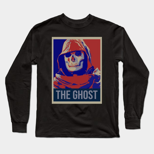 The Ghost Poster! Long Sleeve T-Shirt by Rickster07